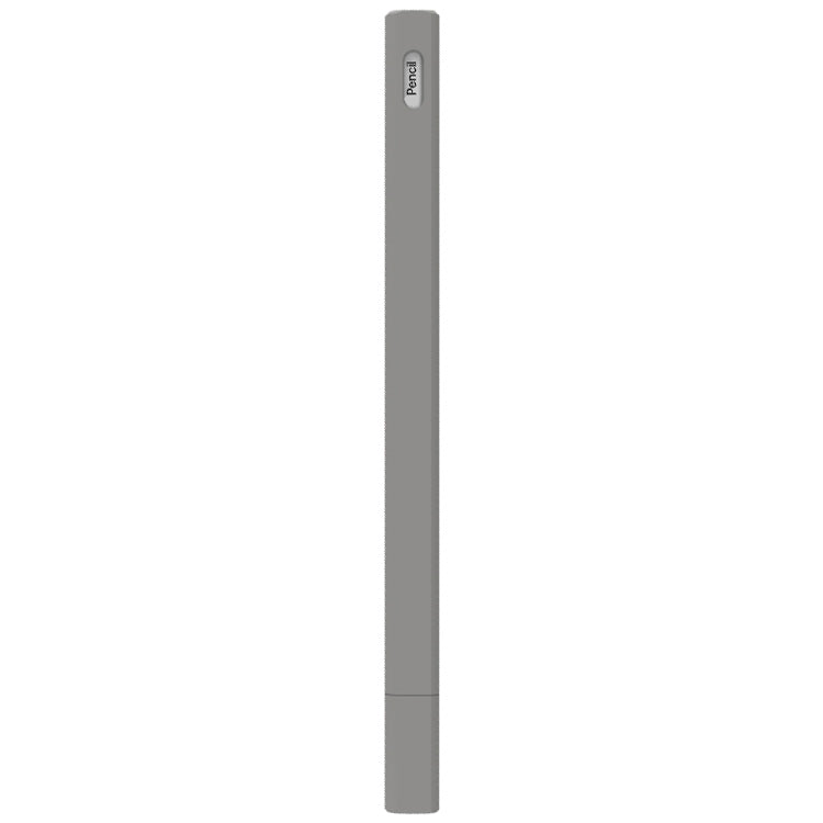 LOVE MEI For Apple Pencil 2 Triangle Shape Stylus Pen Silicone Protective Case Cover(Grey) - Pencil Accessories by LOVE MEI | Online Shopping South Africa | PMC TechLife | Buy Now Pay Later Mobicred