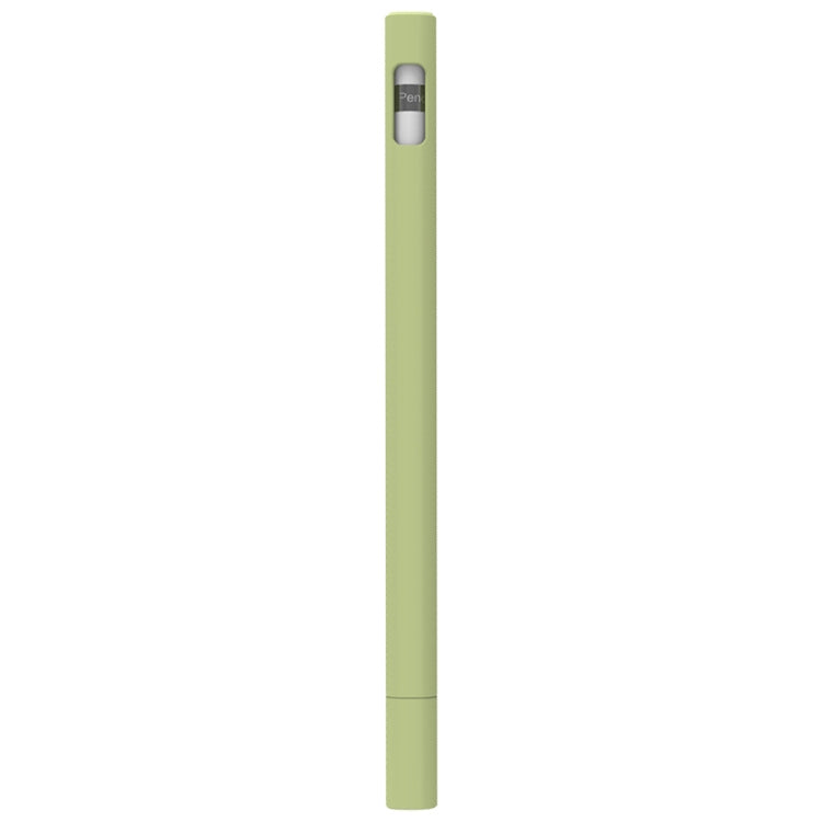 LOVE MEI For Apple Pencil 1 Triangle Shape Stylus Pen Silicone Protective Case Cover (Green) - Pencil Accessories by LOVE MEI | Online Shopping South Africa | PMC TechLife | Buy Now Pay Later Mobicred