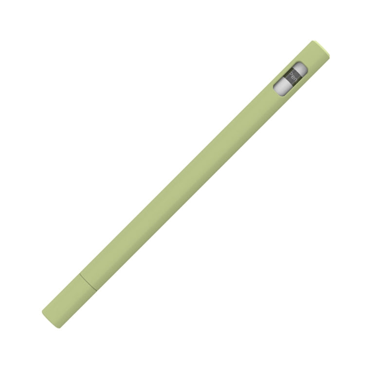 LOVE MEI For Apple Pencil 1 Triangle Shape Stylus Pen Silicone Protective Case Cover (Green) - Pencil Accessories by LOVE MEI | Online Shopping South Africa | PMC TechLife | Buy Now Pay Later Mobicred