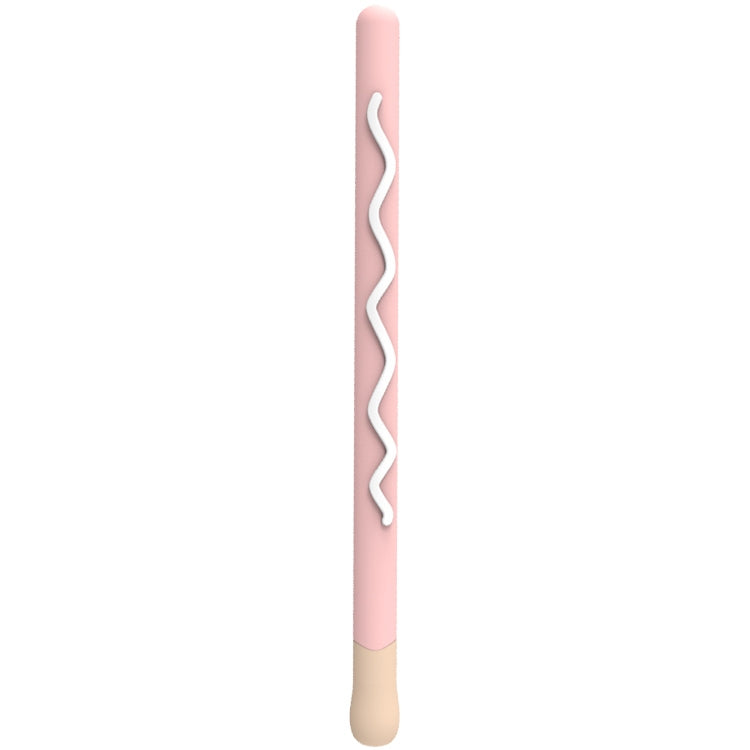 LOVE MEI For Apple Pencil 1 Stripe Design Stylus Pen Silicone Protective Case Cover(Pink) - free shipping - PMC TechLife - Order now!
