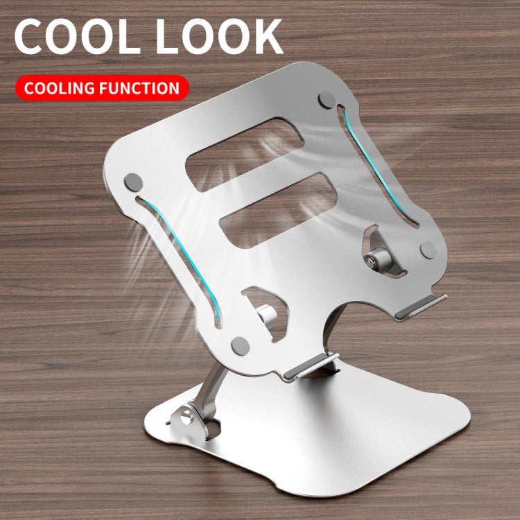 R-JUST Lifting Adjustable Laptop Stand(Silver) - free shipping - PMC TechLife - Order now!