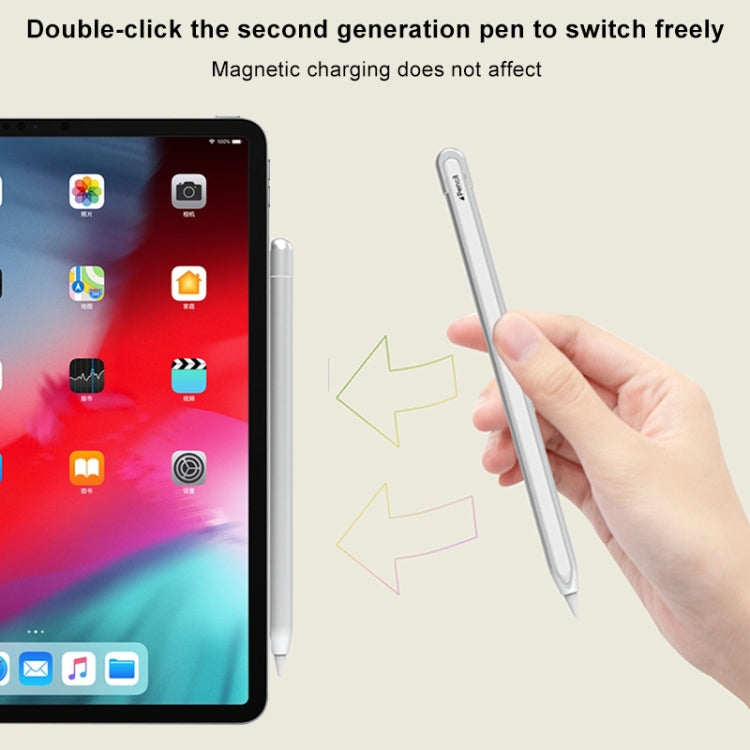 Metal Matte Non-slip Stylus Pen Protective Case for Apple Pencil 2 (Black) - free shipping - PMC Jewellery - Order now!