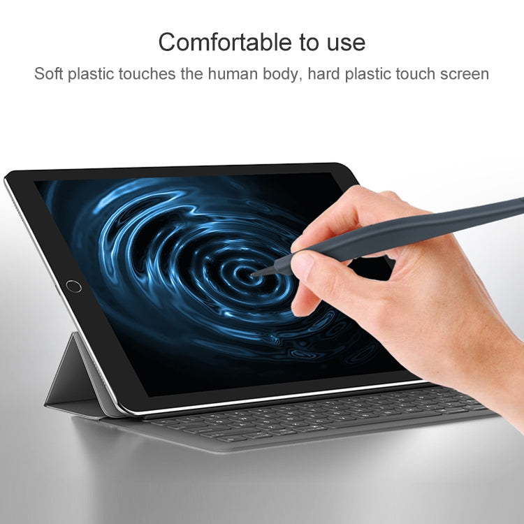 0319 Navigator Touch Stylus Metal Aluminum Tube Body Resistance Stylus with Fixed Slot Base & Spring Cable - Stylus Pen by PMc TechLife | Online Shopping South Africa | PMc TechLife | Buy Now Pay Later Mobicred