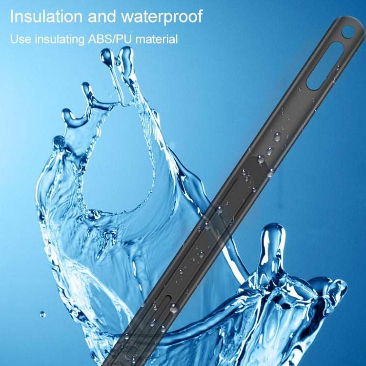 0319 Navigator Touch Stylus Metal Aluminum Tube Body Resistance Stylus with Fixed Slot Base & Spring Cable - Stylus Pen by PMc TechLife | Online Shopping South Africa | PMc TechLife | Buy Now Pay Later Mobicred