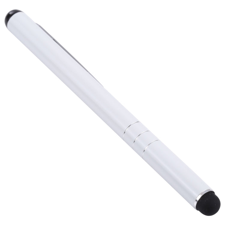 Universal Three Rings Mobile Phone Writing Pen (White) - Stylus Pen by PMC TechLife | Online Shopping South Africa | PMC TechLife