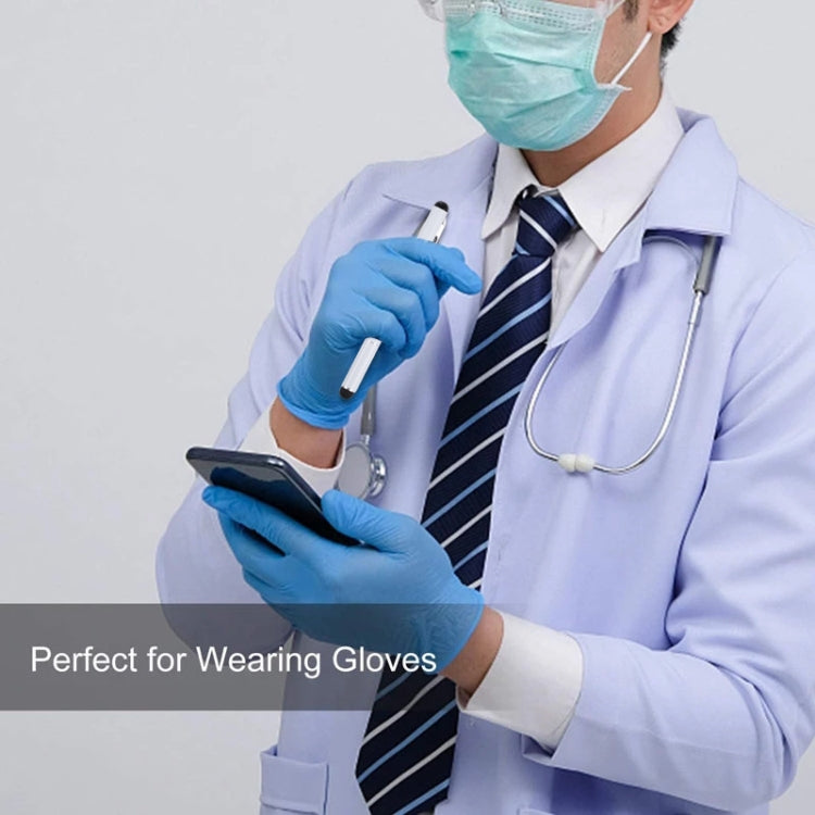 Universal Three Rings Mobile Phone Writing Pen (White) - Stylus Pen by PMC TechLife | Online Shopping South Africa | PMC TechLife