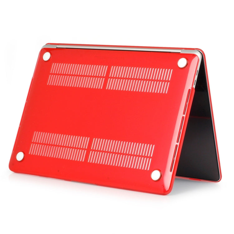 ENKAY Hat-Prince 2 in 1 Crystal Hard Shell Plastic Protective Case + US Version Ultra-thin TPU Keyboard Protector Cover for 2016 New MacBook Pro 13.3 inch with Touchbar (A1706)(Red) - free shipping - PMC Jewellery - Order now!