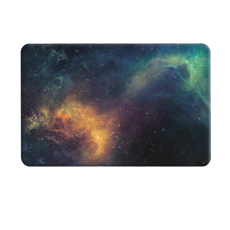 For Macbook Air 13.3 inch Starry Sky Patterns Apple Laptop Water Decals PC Protective Case(Green) - MacBook Air Cases by PMC Jewellery | Online Shopping South Africa | PMC Jewellery | Buy Now Pay Later Mobicred