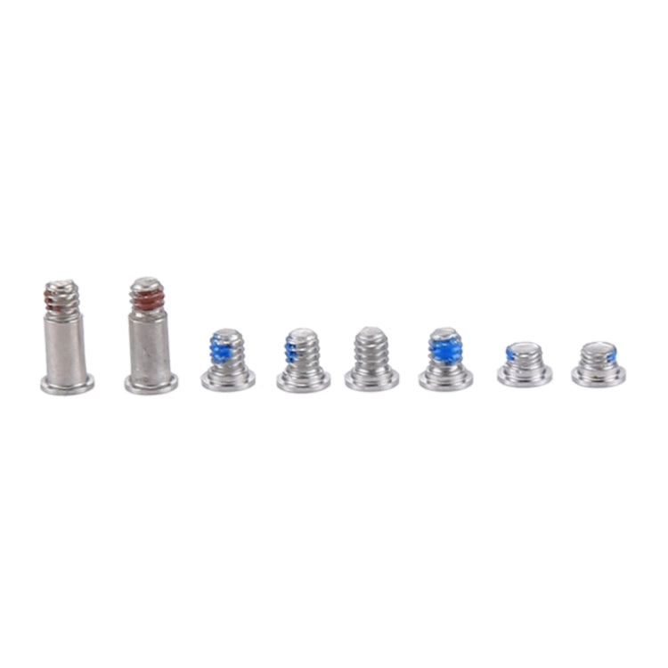 8 in 1 for Macbook 12 inch A1534 Computer Case Bottom Cover Screws (2 Long + 6 Short)(Silver) - Screws by PMc TechLife | Online Shopping South Africa | PMc TechLife | Buy Now Pay Later Mobicred