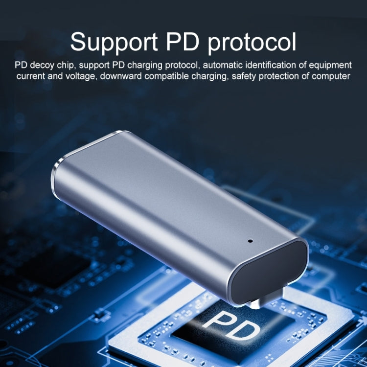 DC 5.5 x 2.1mm Female to MagSafe 1 Male Adapter - Cable & Adapter by PMC Jewellery | Online Shopping South Africa | PMC Jewellery | Buy Now Pay Later Mobicred