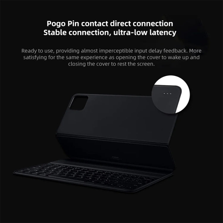 Original For Xiaomi Pad 6S Pro Keyboard Protective Leather Case (White) - free shipping - PMC TechLife - Order now!