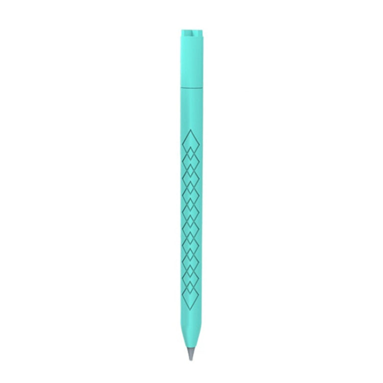 For Apple Pencil (USB-C) Diamond Pattern Silicone Stylus Pen Protective Case (Mint Green) - Pencil Accessories by PMC Jewellery | Online Shopping South Africa | PMC Jewellery | Buy Now Pay Later Mobicred