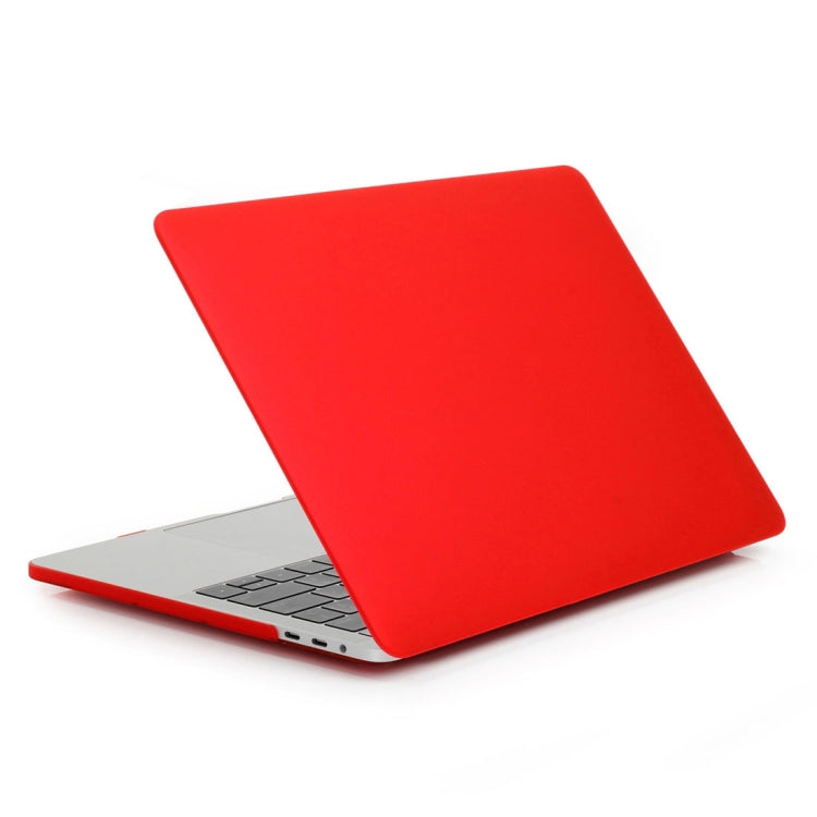 ENKAY Hat-Prince 2 in 1 Frosted Hard Shell Plastic Protective Case + Europe Version Ultra-thin TPU Keyboard Protector Cover for 2016 MacBook Pro 13.3 Inch with Touch Bar (A1706) (Red) - free shipping - PMC Jewellery - Order now!