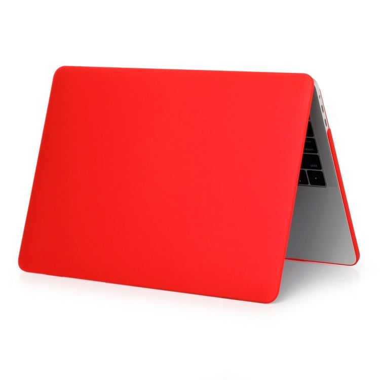 ENKAY Hat-Prince 2 in 1 Frosted Hard Shell Plastic Protective Case + Europe Version Ultra-thin TPU Keyboard Protector Cover for 2016 MacBook Pro 13.3 Inch with Touch Bar (A1706) (Red) - free shipping - PMC Jewellery - Order now!