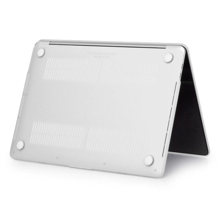 ENKAY Hat-Prince 2 in 1 Frosted Hard Shell Plastic Protective Case + Europe Version Ultra-thin TPU Keyboard Protector Cover for 2016 MacBook Pro 13.3 Inch without Touch Bar (A1708) (White) - free shipping - PMC Jewellery - Order now!