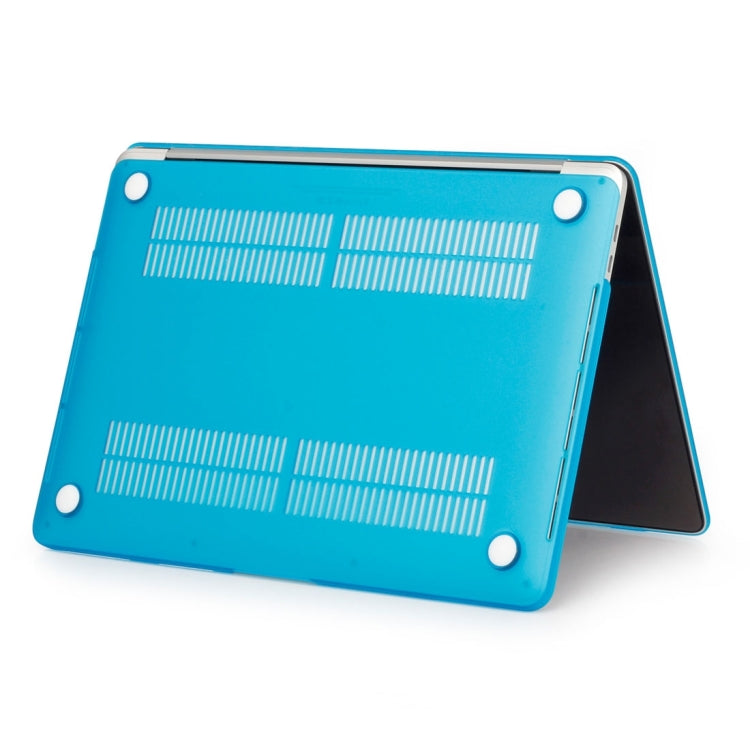 ENKAY Hat-Prince 2 in 1 Frosted Hard Shell Plastic Protective Case + Europe Version Ultra-thin TPU Keyboard Protector Cover for 2016 MacBook Pro 15.4 Inch with Touch Bar (A1707) (Baby Blue) - free shipping - PMC Jewellery - Order now!