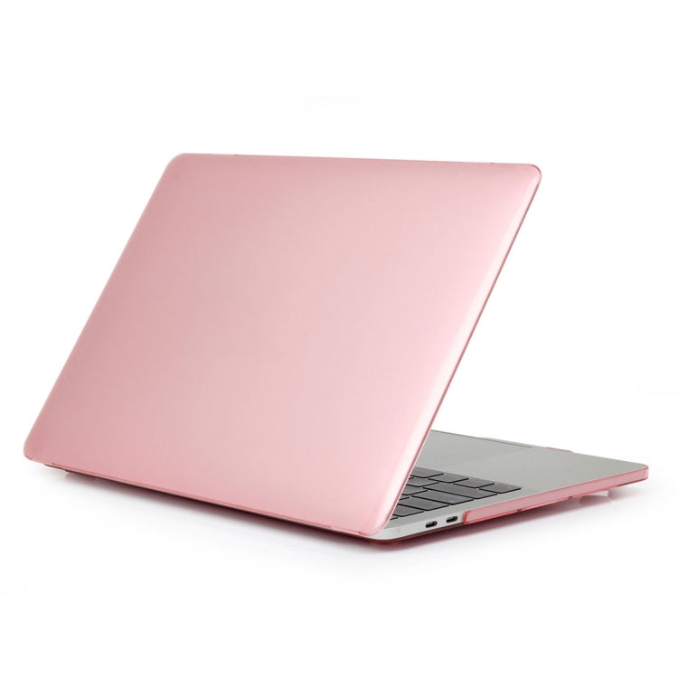 ENKAY Hat-Prince 2 in 1 Crystal Hard Shell Plastic Protective Case + Europe Version Ultra-thin TPU Keyboard Protector Cover for 2016 MacBook Pro 13.3 Inch with Touch Bar (A1706) (Pink) - free shipping - PMC Jewellery - Order now!