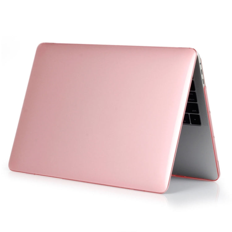 ENKAY Hat-Prince 2 in 1 Crystal Hard Shell Plastic Protective Case + Europe Version Ultra-thin TPU Keyboard Protector Cover for 2016 MacBook Pro 13.3 Inch with Touch Bar (A1706) (Pink) - free shipping - PMC Jewellery - Order now!