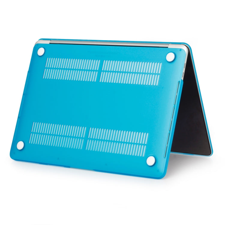 Laptop Frosted Style PC Protective Case for MacBook Pro 15.4 inch A1990 (2018)(Lake Blue) - free shipping - PMC Jewellery - Order now!