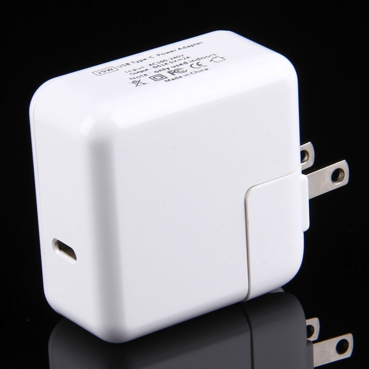 29W USB-C / Type-C 3.1 Port Power Charger Adapter, US Plug(White) - USB Charger by PMC TechLife | Online Shopping South Africa | PMC TechLife | Buy Now Pay Later Mobicred