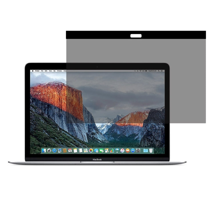 Magnetic Privacy Anti-glare PET Screen Film for MacBook Retina 12 inch (A1534) - Screen Protectors by PMC Jewellery | Online Shopping South Africa | PMC Jewellery | Buy Now Pay Later Mobicred
