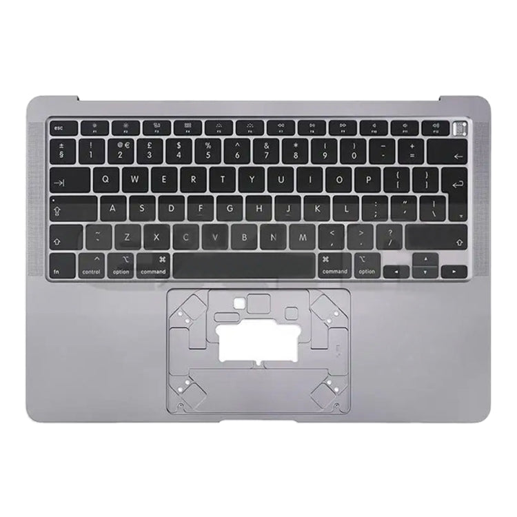 For Macbook Air 13 2020 M1 A2337 C-side Cover + UK Edition Key Board (Black) - Bottom Cover by PMC TechLife | Online Shopping South Africa | PMC TechLife