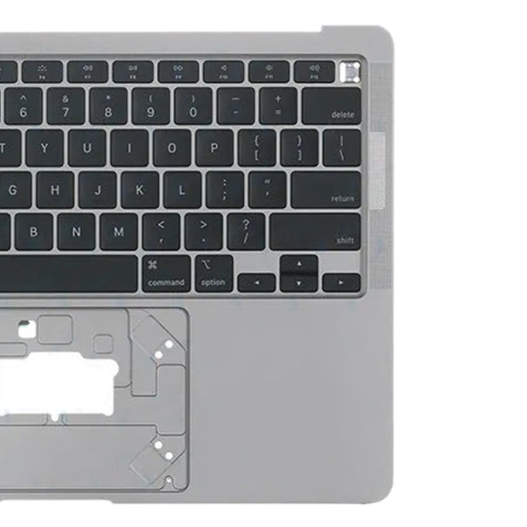 For Macbook Air 13 A2179 2020 C-side Cover + US Edition Key Board (Grey) - Bottom Cover by PMC TechLife | Online Shopping South Africa | PMC TechLife