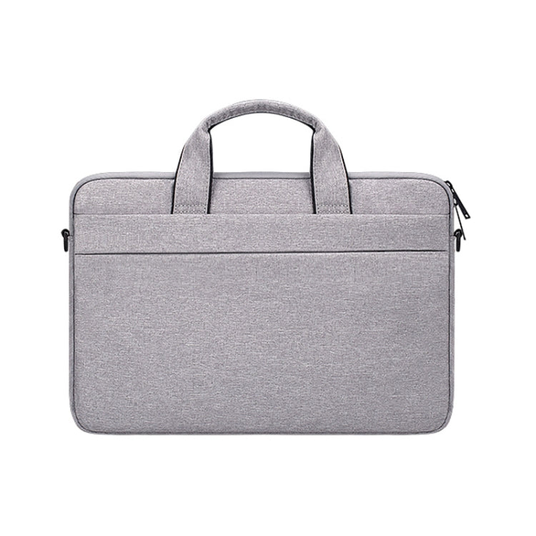 ST03S 13.3 inch Double Side Pockets Wearable Oxford Cloth Soft Handle Portable Laptop Tablet Bag(Grey) - 13.3 inch by PMC TechLife | Online Shopping South Africa | PMC TechLife | Buy Now Pay Later Mobicred