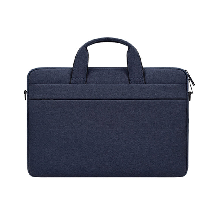 ST03S 14.1 inch Double Side Pockets Wearable Oxford Cloth Soft Handle Portable Laptop Tablet Bag(Navy Blue) - 14.1 inch by PMC TechLife | Online Shopping South Africa | PMC TechLife | Buy Now Pay Later Mobicred