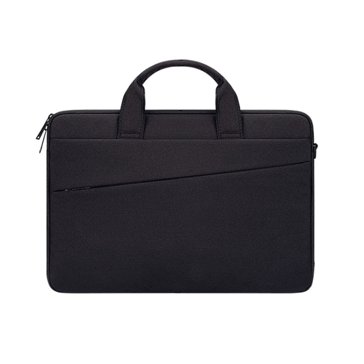 ST03S 15.4 inch Double Side Pockets Wearable Oxford Cloth Soft Handle Portable Laptop Tablet Bag(Black) - 15 inch by PMC TechLife | Online Shopping South Africa | PMC TechLife | Buy Now Pay Later Mobicred