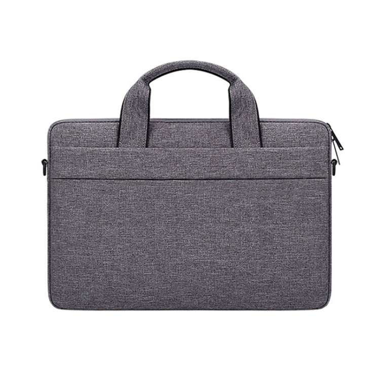 ST03S 15.4 inch Double Side Pockets Wearable Oxford Cloth Soft Handle Portable Laptop Tablet Bag(Deep Space Gray) - 15 inch by PMC TechLife | Online Shopping South Africa | PMC TechLife | Buy Now Pay Later Mobicred