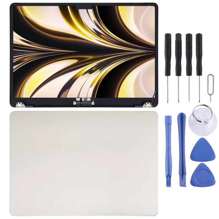 For MacBook Air 13.6 inch A3113 2024 EMC8611 Full LCD Display Screen(Starlight) - LCD Screen by PMc TechLife | Online Shopping South Africa | PMc TechLife | Buy Now Pay Later Mobicred