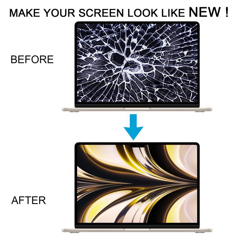 For MacBook Air 13.6 inch A3113 2024 EMC8611 Full LCD Display Screen(Gray) - LCD Screen by PMc TechLife | Online Shopping South Africa | PMc TechLife | Buy Now Pay Later Mobicred