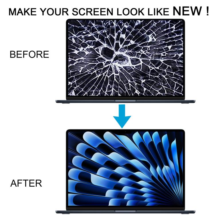 For MacBook Air 15 inch M3 A3114 2024 EMC8612 Full LCD Display Screen(Midnight) - LCD Screen by PMc TechLife | Online Shopping South Africa | PMc TechLife | Buy Now Pay Later Mobicred