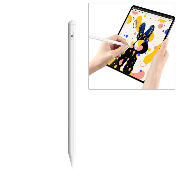Active Capacitive Stylus Pen for iPad Series(White) - Stylus Pen by PMC Jewellery | Online Shopping South Africa | PMC Jewellery | Buy Now Pay Later Mobicred