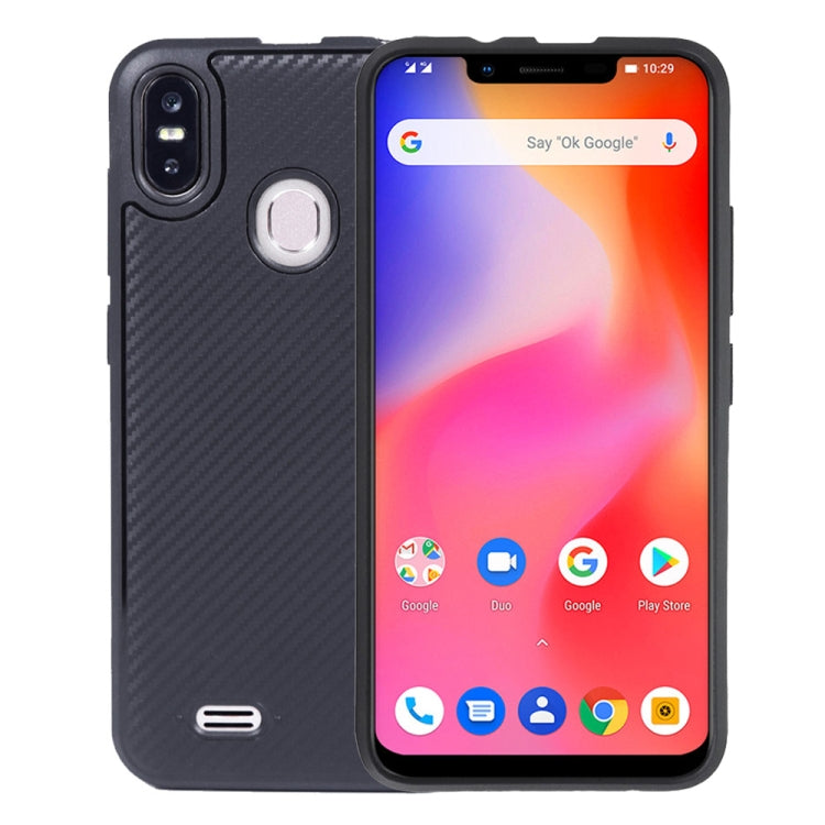 Carbon Fiber Texture TPU Protective Case for Ulefone S10 Pro (Black) - Ulefone Cases by PMC Jewellery | Online Shopping South Africa | PMC Jewellery | Buy Now Pay Later Mobicred