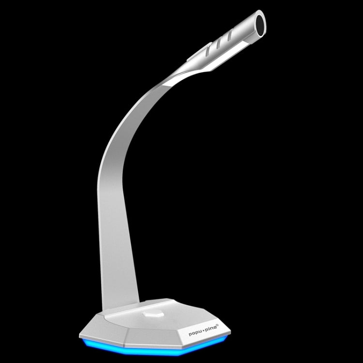 K3 Desktop Metal Base Omnidirectional 3.5mm Plug Wired Mic Condenser Microphone, Compatible with PC / Mac for Live Broadcast, Show, KTV, etc(Silver) - Microphone by PMC TechLife | Online Shopping South Africa | PMC TechLife | Buy Now Pay Later Mobicred