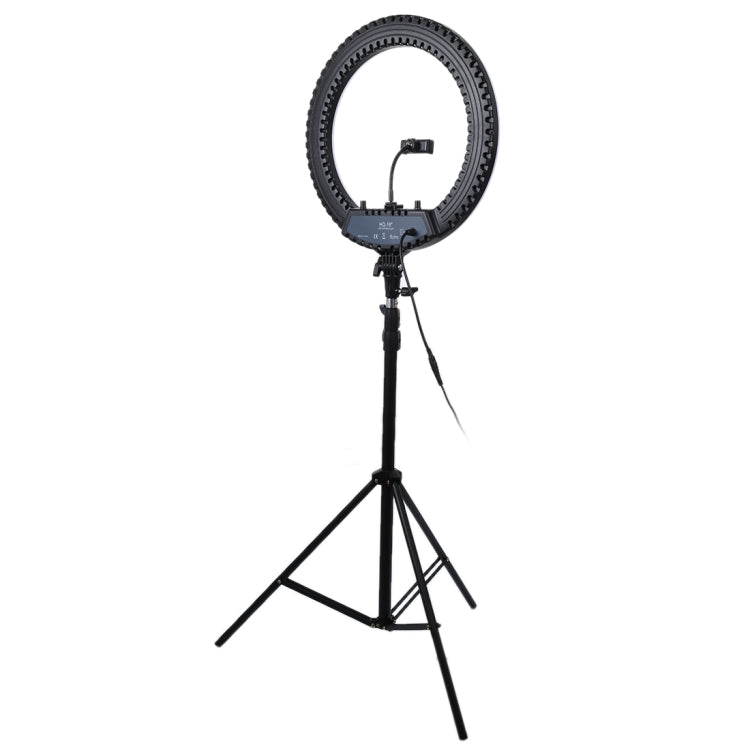 18 inch 55W Two-speed Dimmable Anchor Photography Self-timer LED Ring Fill-in Light with Tripod - Ring Light by PMC TechLife | Online Shopping South Africa | PMC TechLife | Buy Now Pay Later Mobicred
