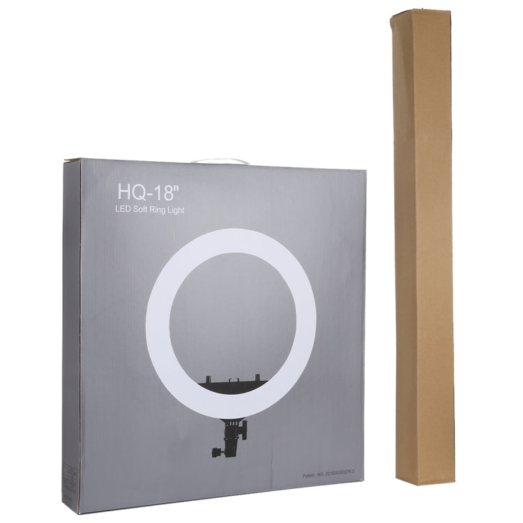 18 inch 55W Two-speed Dimmable Anchor Photography Self-timer LED Ring Fill-in Light with Tripod - Ring Light by PMC TechLife | Online Shopping South Africa | PMC TechLife | Buy Now Pay Later Mobicred