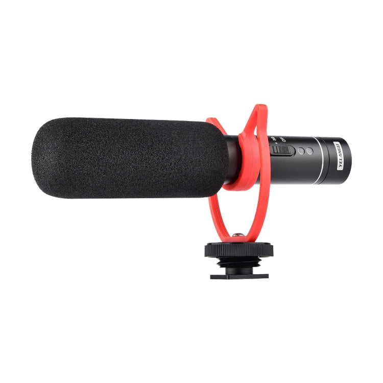 YELANGU MIC015 Professional Interview Condenser Video Shotgun Microphone with 3.5mm Audio Cable for DSLR & DV Camcorder (Black) - free shipping - PMC Jewellery - Order now!