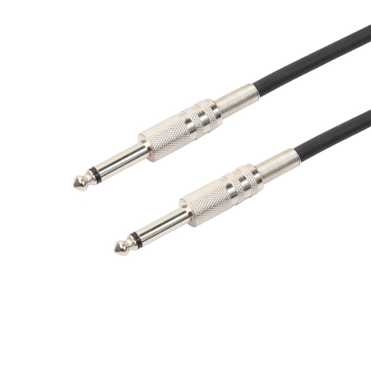 10m  1/4 inch (6.35mm) Male to Male Shielded Jack Mono Plugs Audio Patch Cable - Microphone Audio Cable & Connector by PMC TechLife | Online Shopping South Africa | PMC TechLife | Buy Now Pay Later Mobicred