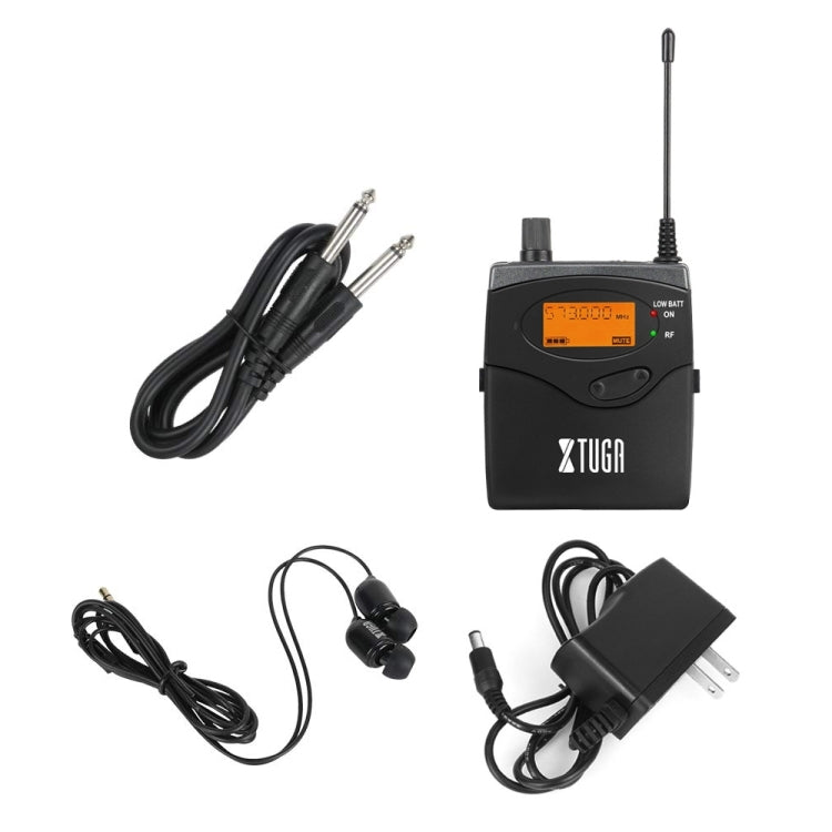 XTUGA RW2080 902-928MHz UHF Wireless Stage Singer In-Ear Monitor System Single BodyPack Receiver (Black) - free shipping - PMC TechLife - Order now!