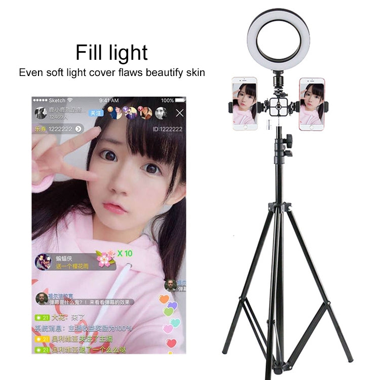 Live Broadcast Self-timer Dimming Ring LED Beauty Selfie Light with Small Table Tripod, Selfie Light Diameter: 16cm - Selfie Light by PMC TechLife | Online Shopping South Africa | PMC TechLife | Buy Now Pay Later Mobicred