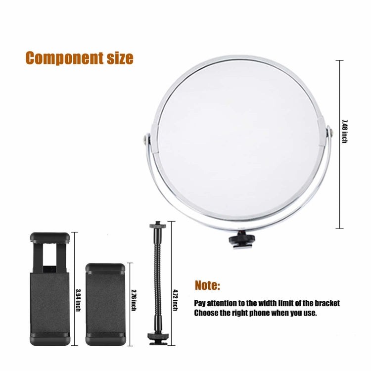 MANTOO RL-12 II 100-240V 28W 12 inch Two-color Dimmable Ring Fill Light with Tripod - free shipping - PMC Jewellery - Order now!