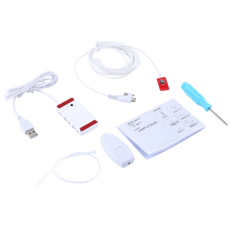 Universal Mobile Phone Burglar Alarm Display Holder / Anti-theft Display Stand with Remote Controller & Type-C / USB Port Port - Security Display Holders by PMc TechLife | Online Shopping South Africa | PMc TechLife | Buy Now Pay Later Mobicred