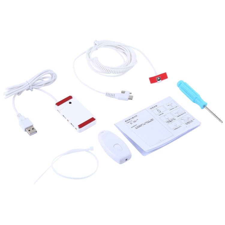 Universal Mobile Phone Burglar Alarm Display Holder / Anti-theft Display Stand with Remote Controller & Type-C / USB Port Port - Security Display Holders by PMc TechLife | Online Shopping South Africa | PMc TechLife | Buy Now Pay Later Mobicred