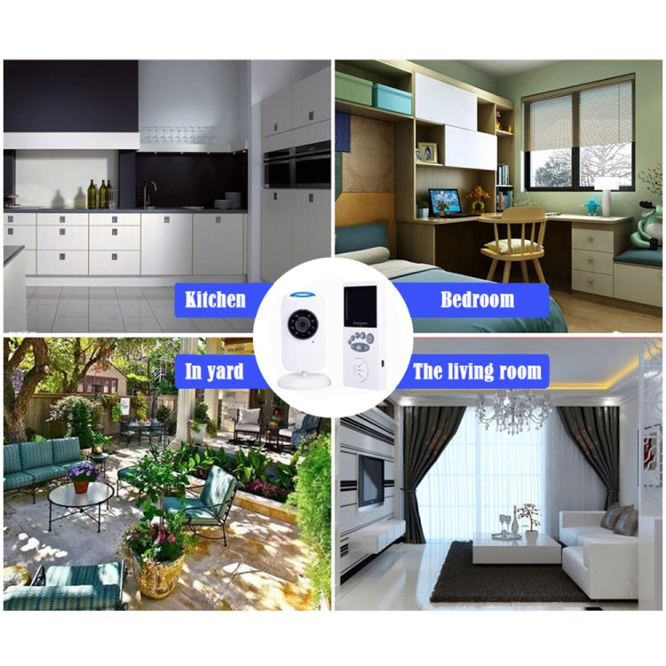 WLSES GB101 2.4 inch Wireless Surveillance Camera Baby Monitor, AU Plug - Baby Monitor by PMc TechLife | Online Shopping South Africa | PMc TechLife | Buy Now Pay Later Mobicred