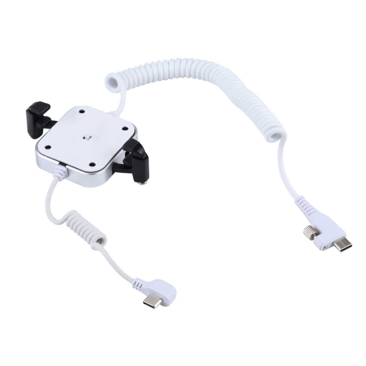 Aluminum Shell Square-column Anti-theft Alarm Stand Security System Burglar Alarm / Anti-theft Alarm Display Holder for iPhone & iPod with 8-Pin Port - Security Display Holders by PMC TechLife | Online Shopping South Africa | PMC TechLife