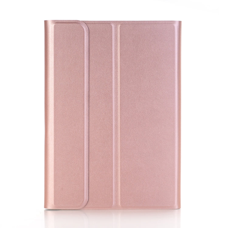 A03 for iPad mini 3 / 2 / 1 Universal Ultra-thin ABS Horizontal Flip Tablet Case + Bluetooth Keyboard(Rose Gold) - For iPad mini by PMC Jewellery | Online Shopping South Africa | PMC Jewellery | Buy Now Pay Later Mobicred