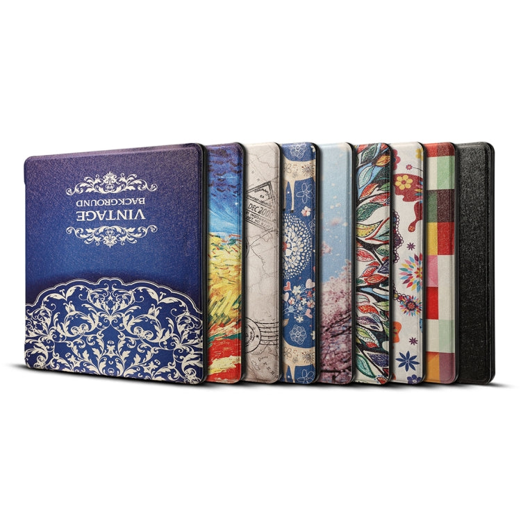 Dibase for Amazon Kindle Oasis 2017 7 inch Print Horizontal Flip PU Leather Protective Case - free shipping - PMc TechLife - Order now!